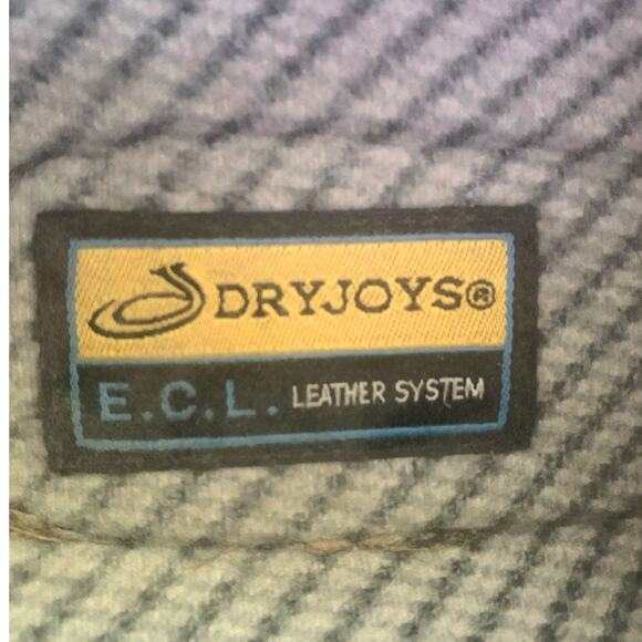 Foot Joy Dryjoys Leather Golf Shoes 11 M Brown ECL Leather System Soft Cleats - Picture 4 of 8